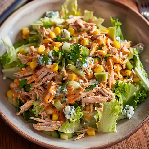 Salade Buffalo et poulet frais