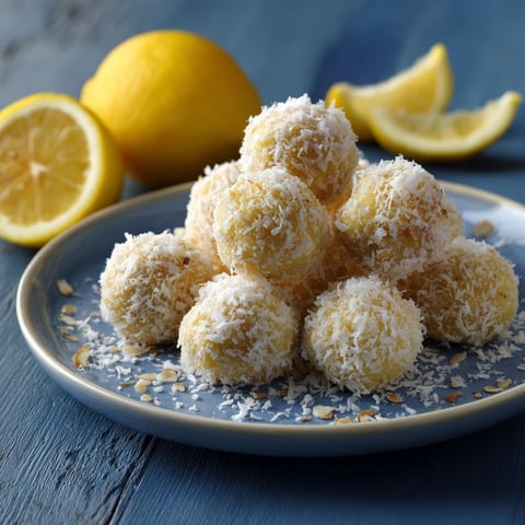 Une gourmandise prête en 10 minutes : Truffes au citron.